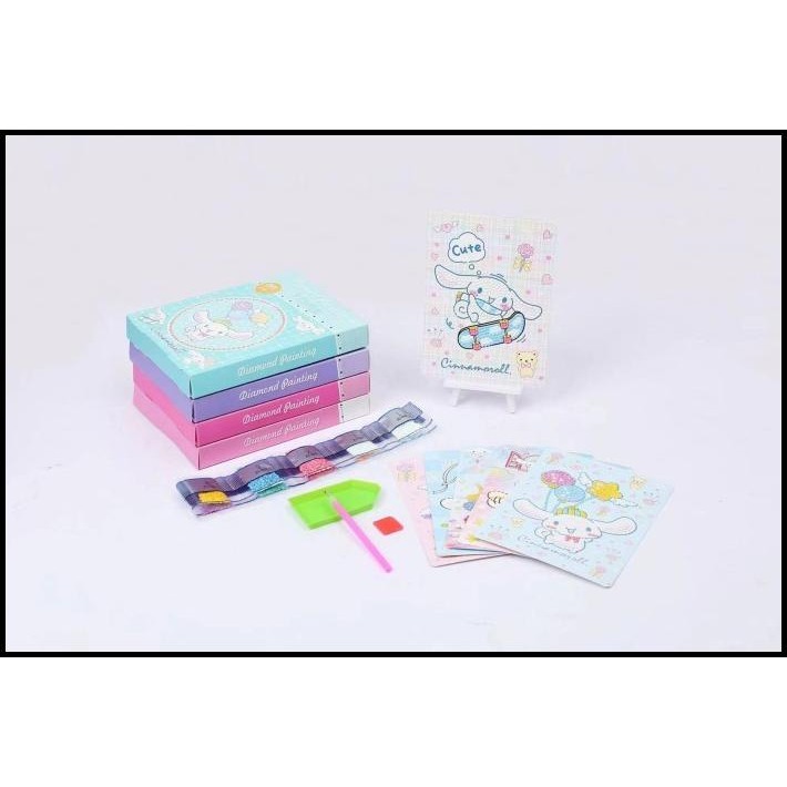 

TERBARU DIY FRAME DIAMOND PAINTING STICKER SANRIO STIKER DIAMOND KUROMI MELODY !!!!!!!