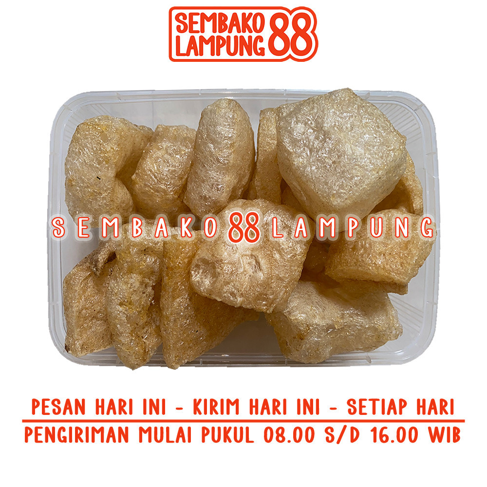 

Kerupuk Kulit Sapi Sayur / Krecek Rambak Sayur 100 Gr | Sembako Lampung 88