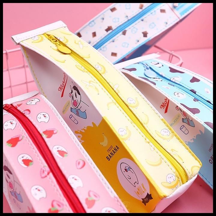 

DISKON TOKKADO MILKI PENCIL CASE KOTAK PENSIL POUCH ANAK SEKOLAH SUSU LUCU !
