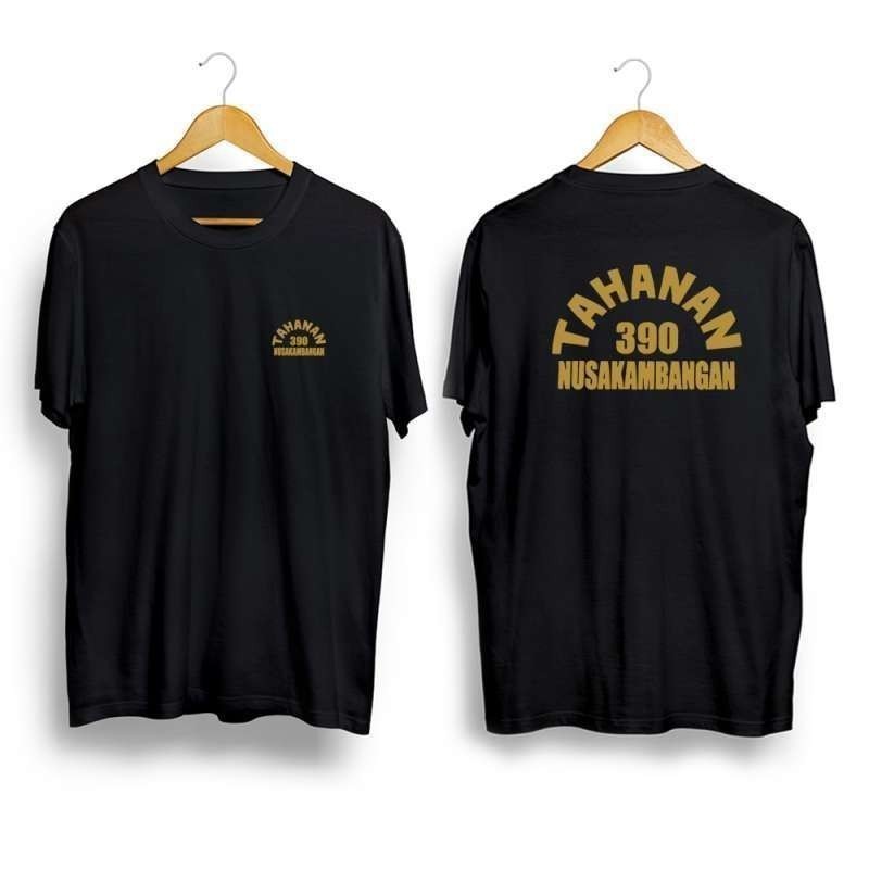 Kaos T Shirt Pria Tahanan Nusakambangan