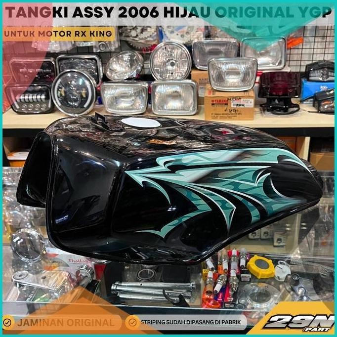 TANK TANGKI 2006 HITAM RX-KING RXKING ASSY ORIGINAL 3KA-F4100-J0-33 13