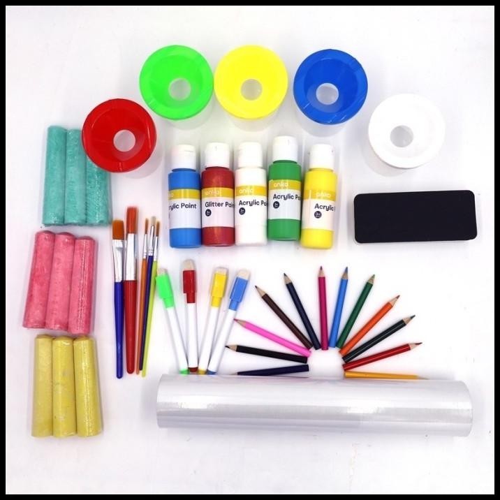 

HOT DEAL EASEL STARTER SET PERLENGKAPAN MENGGAMBAR UNTUK CANVAS !!