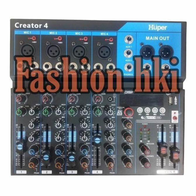 Baru Mixer Huper Creator 4 Huper Creator 4 Mixer Huper Original Huper