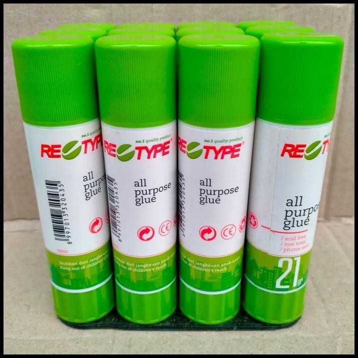 

TERBARU LEM STIK LEM KERTAS GLUE STICK RETYPE 40GRAM LEM PUTAR GROSIR !!