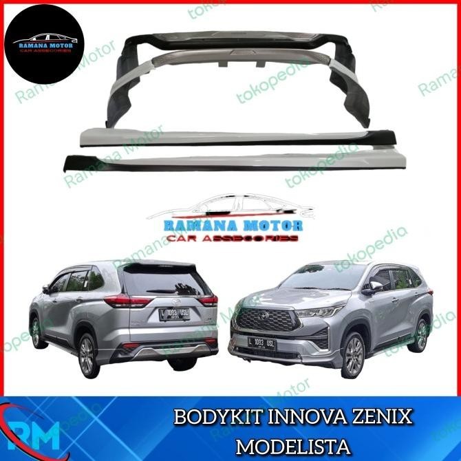 Bodykit Innova Zenix Modelista Bodykit Zenix Model Modelista Plastik