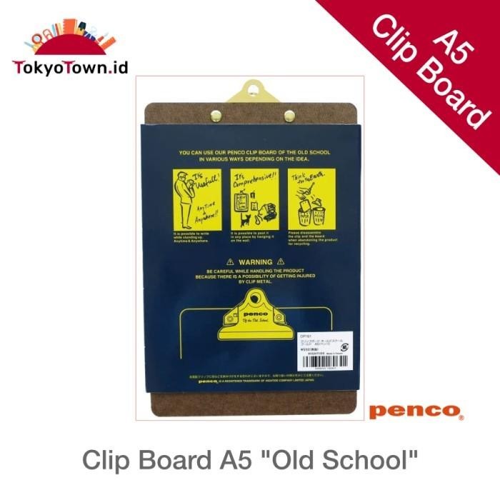 

Penco Clip Board Old School A5