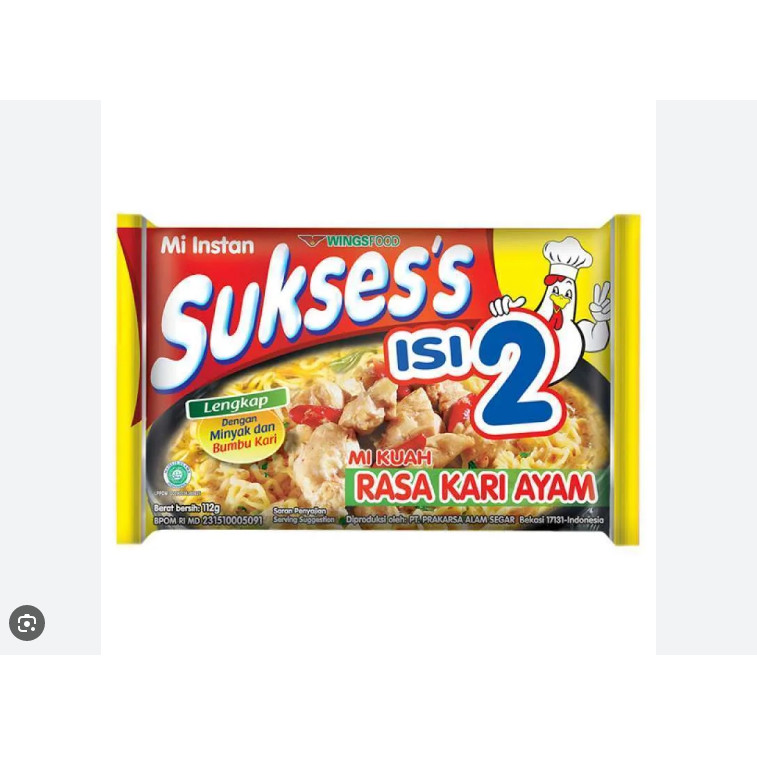 

Mie Sukses Isi 2 Kari Ayam Mie Kuah