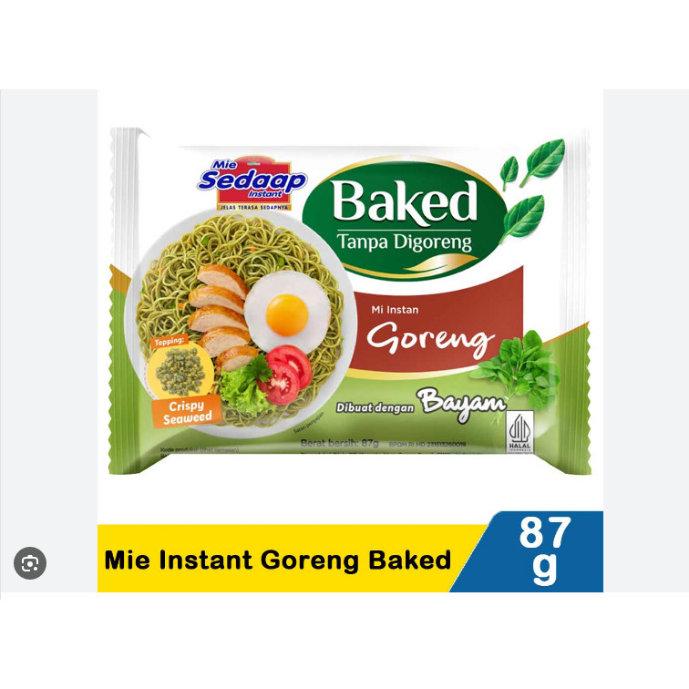 

Mie Sedaap Baked Goreng Tanpa Digoreng Original