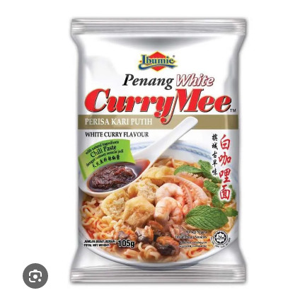 

Mie Curry Mee Ibumie Penang White Curry Original