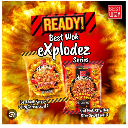 

Mie Korea Best Wok Explodez Original