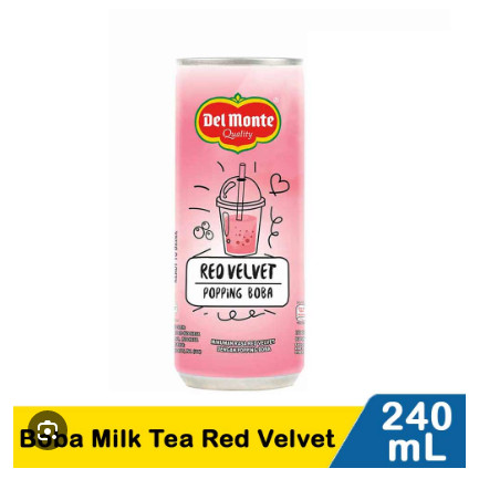 

Delmonte Red Velvet Popping Boba Original