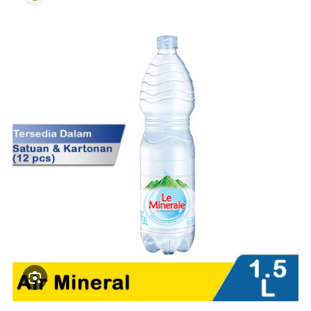 

Air Mineral Le Minerale 1500ml Original
