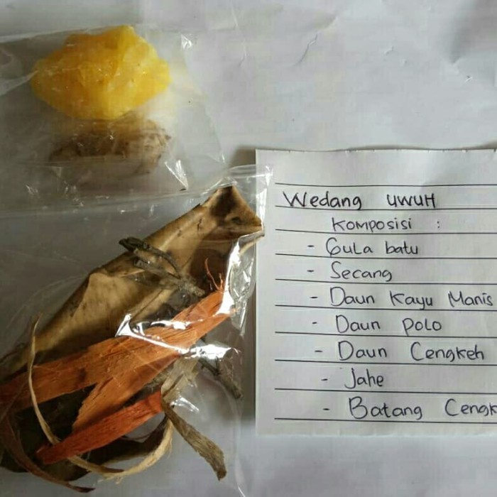 

] wedang uwuh murah