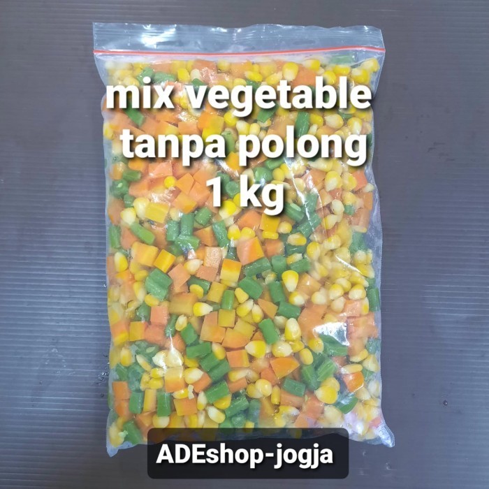 

Ready stock] mix vegetable 1 kg sayur beku vegetables frozen TANPA POLONG sayuran