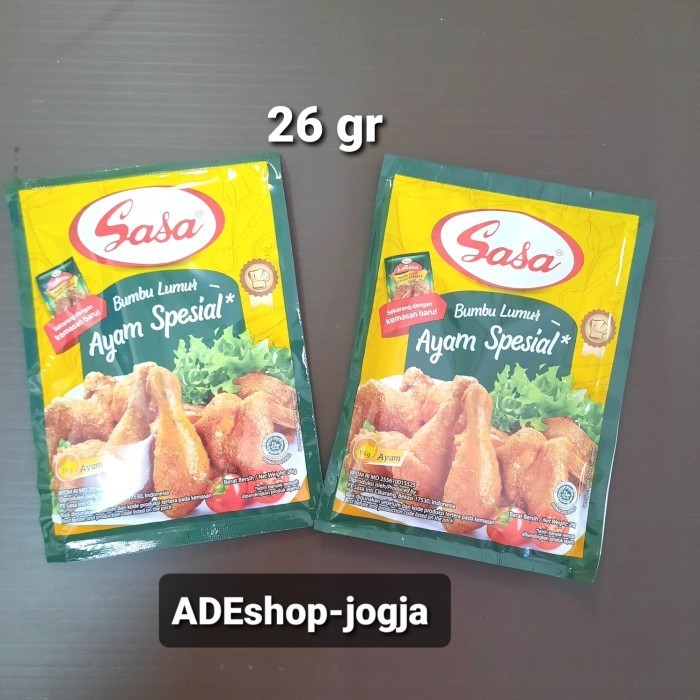 

$$$$] Sasa Bumbu Lumur Ayam Spesial 26 gr special instan larasa