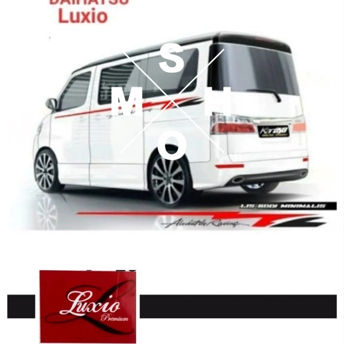 Sticker Mobil Luxio