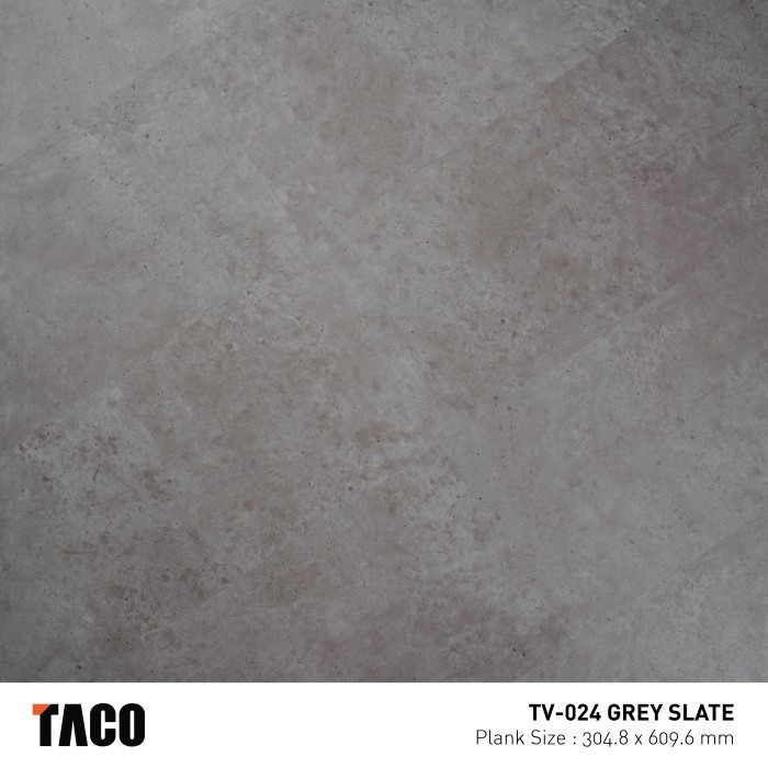 Lantai Vinyl 3Mm Taco Tv-024 Grey Slate
