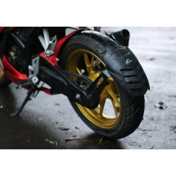 NEW - Mudguard/Mud Guard Penahan Lumpur SHARK POWER Buat R15 v2/V3/Xabre/Cbr/Ninja 250 Fi/Vixion/Gsx