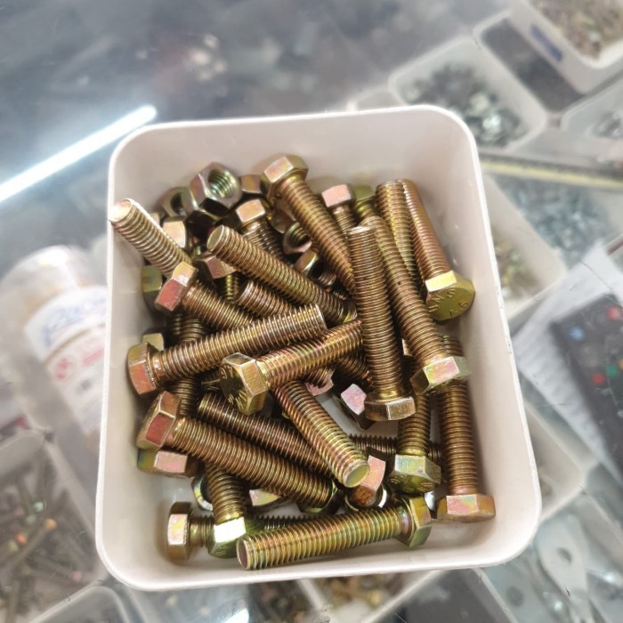 BAUT 12 FULL DRAT PANJANG 4 CM