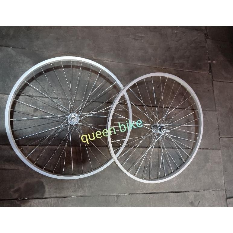 SALE Rim Velg Peleng Sepeda 24x1.75/1.95/2.125 Mtb Mini Ctb Komplit Siap Pakai Ow42