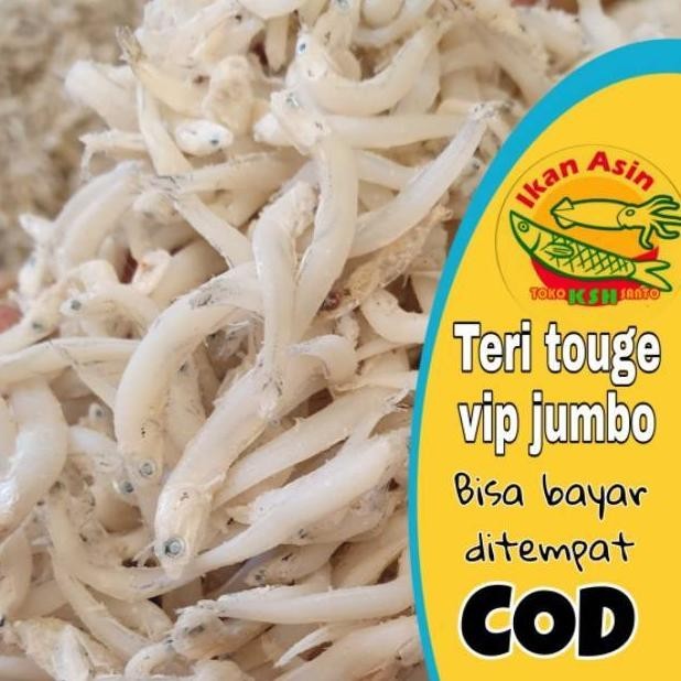 

Ikan asin Teri touge vip jumbo-1kg