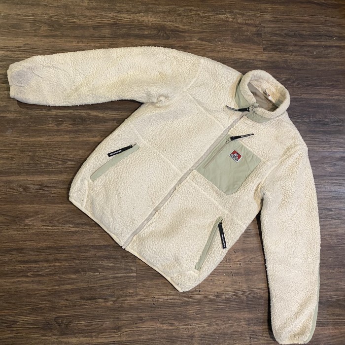 BEN DAVIS SHERPA JACKET RARE VTG VGC