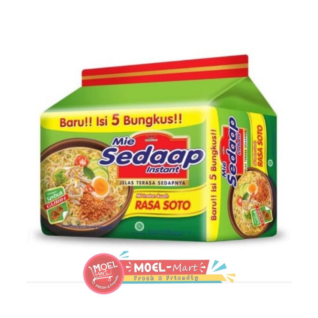 

MIE SEDAAP Rasa Soto Pack Isi 5