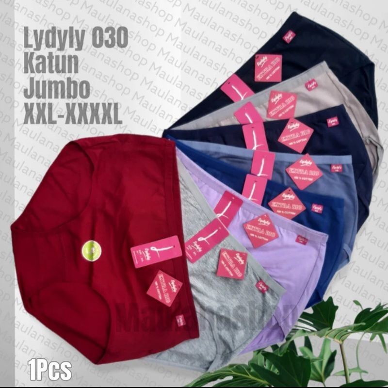 Celana Dalam Wanita Jumbo Katun Lydyly big size 3L 4L 5L Celana Dalam ibu hamil LD030
