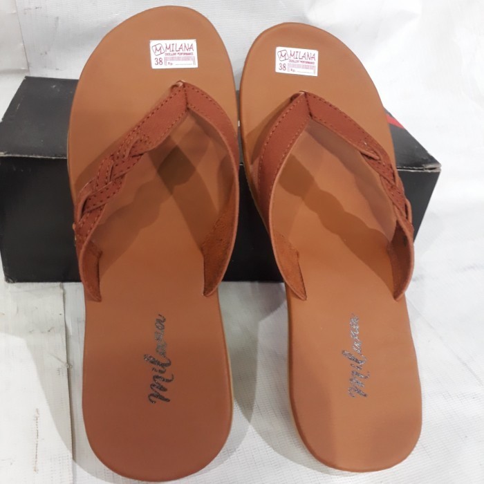 Gercep Sandal Jepit Wanita Milana Original Sandal Tasik