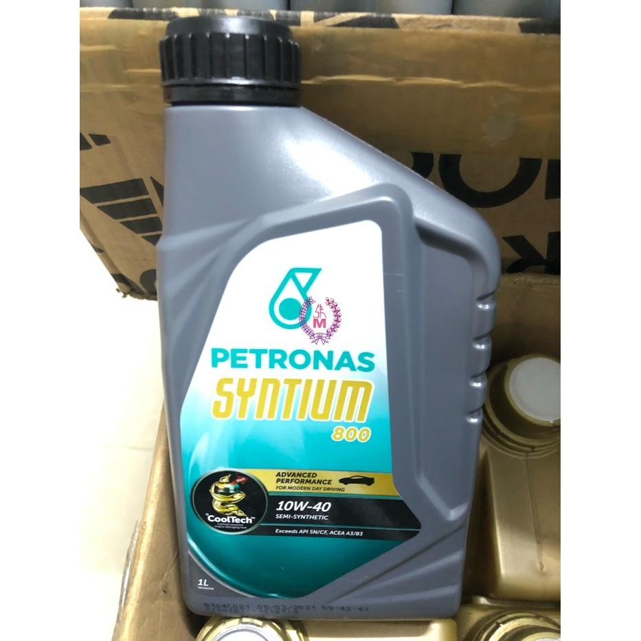 Oli Petronas Syntium 800 SAE 10W-40 10W40 10W/40 1L 1 Liter Original
