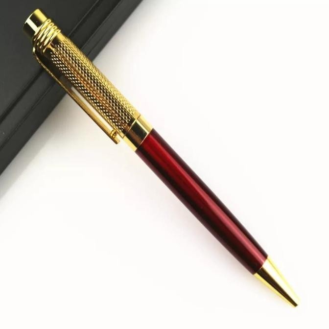 

pen parker bolpoin pen merah gold eksekutif