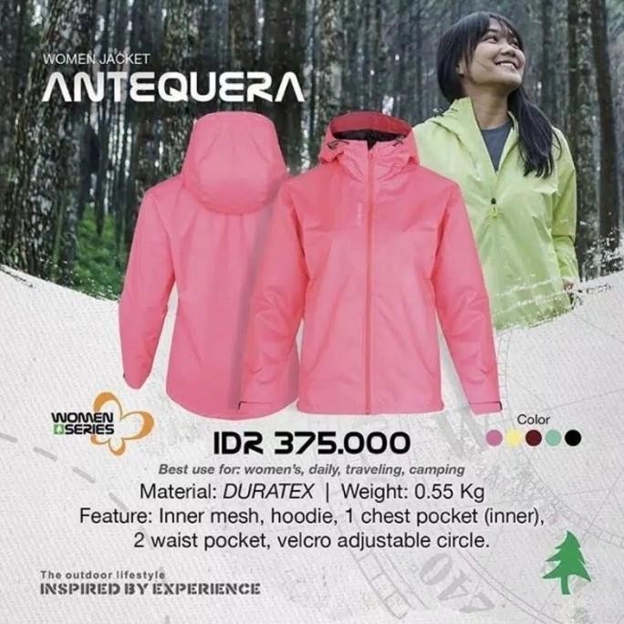 Consina Antequera Jaket Gunung Waterproof Women Series Original