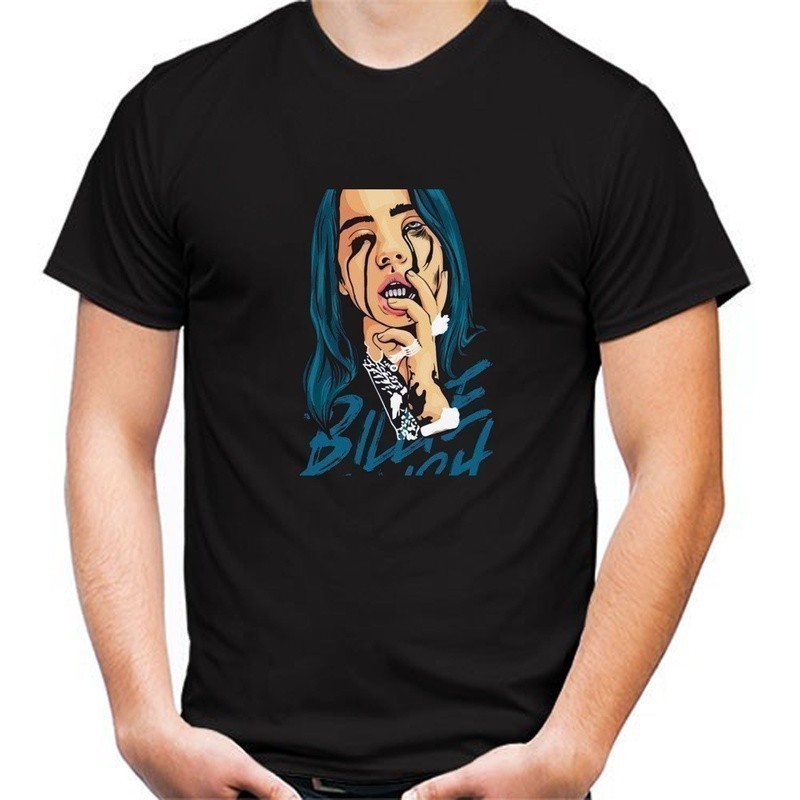 Kaos T Shirt Pria Billie Eilish