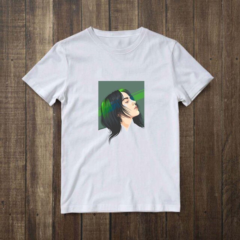 Kaos T Shirt Pria Billie Eilish