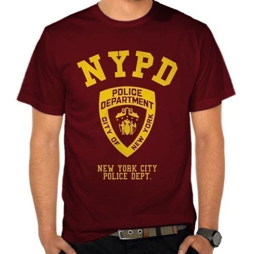 Kaos T Shirt Pria Nypd New York Police