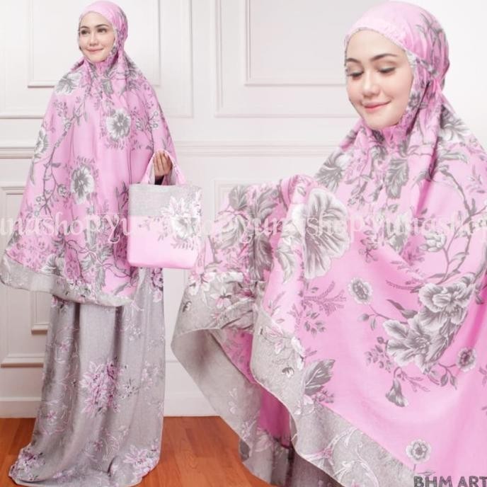 mukena dewasa katun rayon perlengkapan sholat rukuh sabira