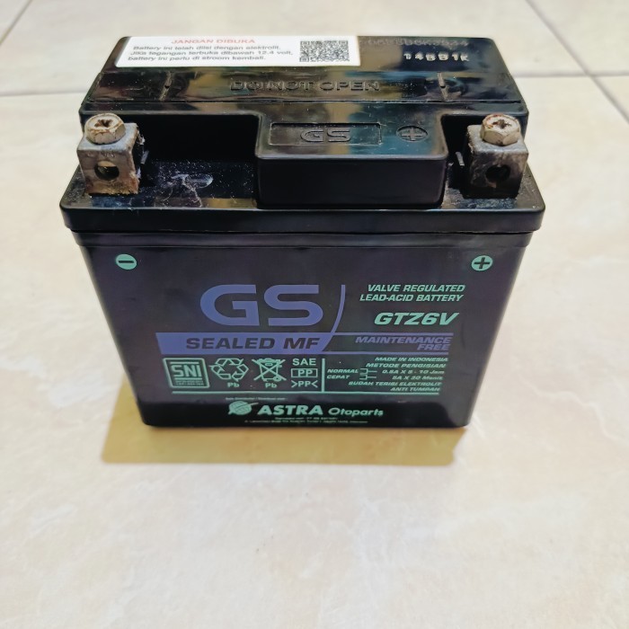 Aki Bekas Motor Vario GS