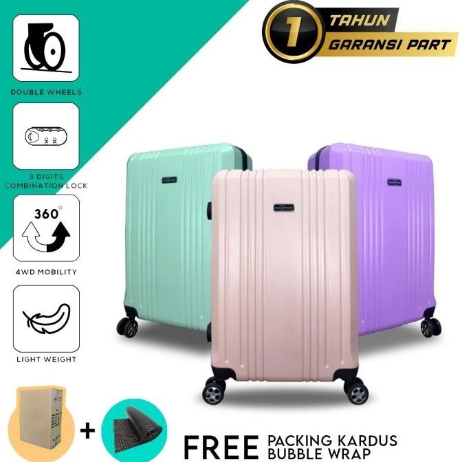 Koper Hardcase Polo Milano 24 Inch 728174 GARANSI PART