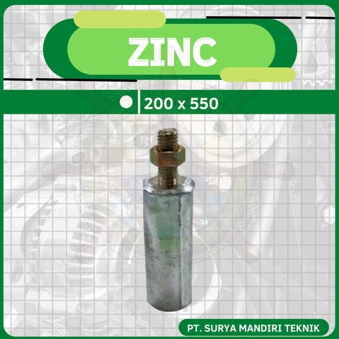 Zinc (Anti Karat) 200X550 Yanmar Tw