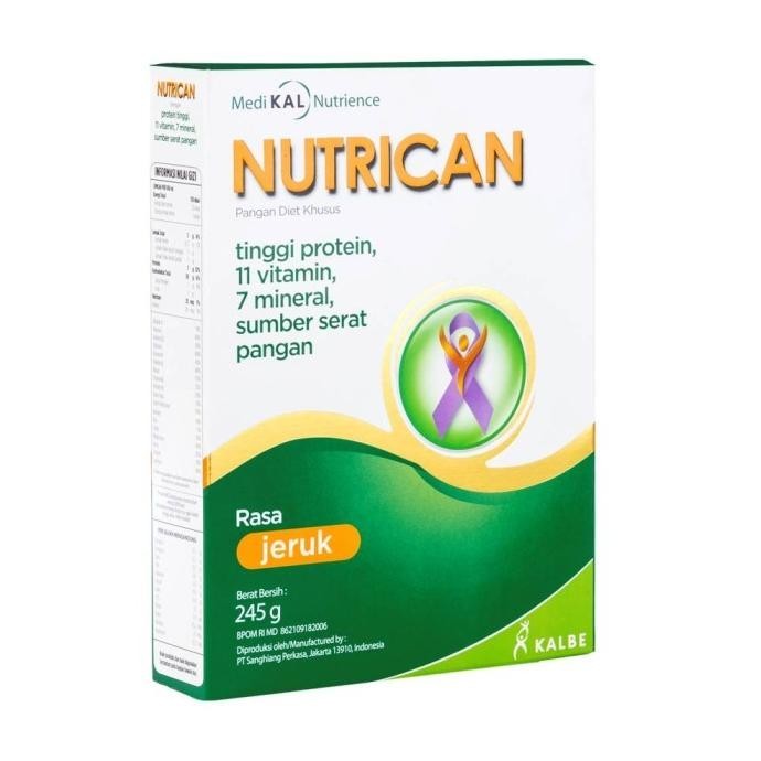 

NUTRICAN - SUSU TINGGI PROTEIN NUTRISI KHUSUS PASIEN KANKER - RASA JER LJ