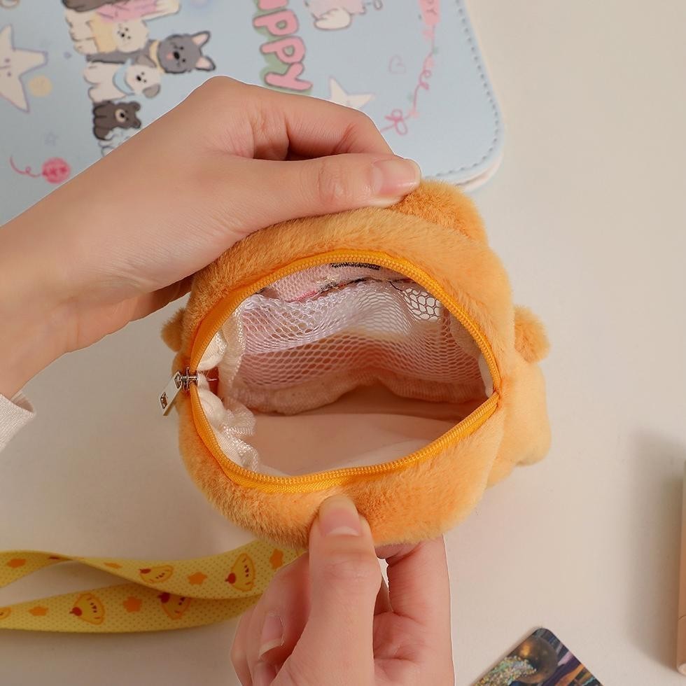 

XCT-2328 Photocard Lanyard Dompet Holder Keychain Gantungan PC Card Holder Boneka Bulu Kpop Terlaris