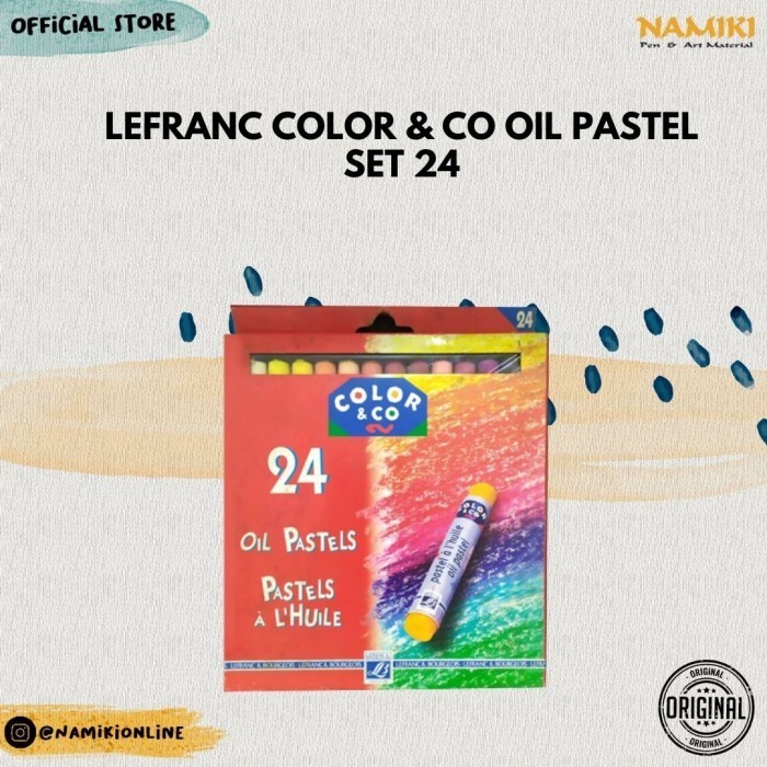 

Lefranc Color & Co Oil Pastel set 24