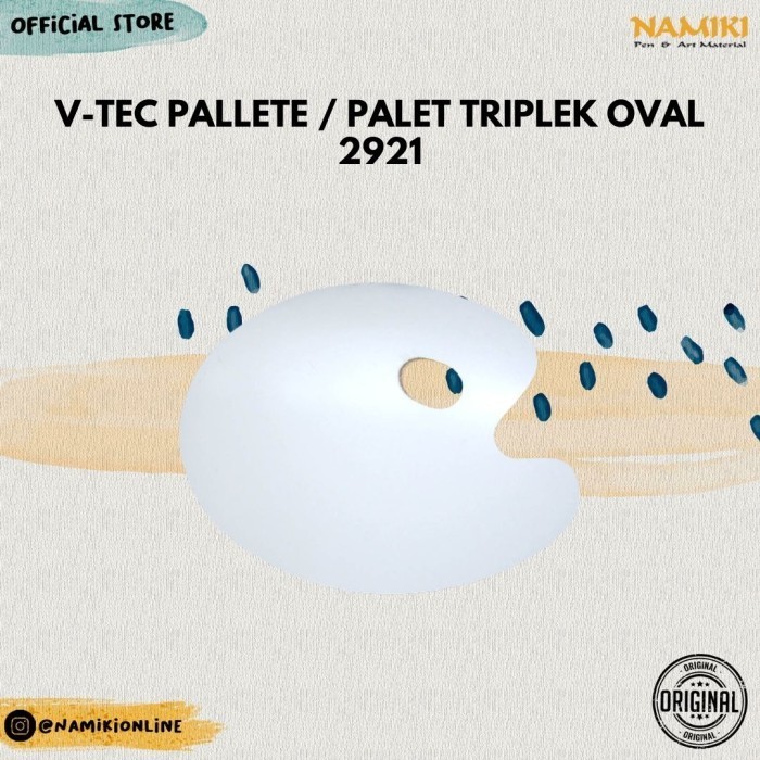 

V-tec Pallete / Palet Triplek Oval 2921