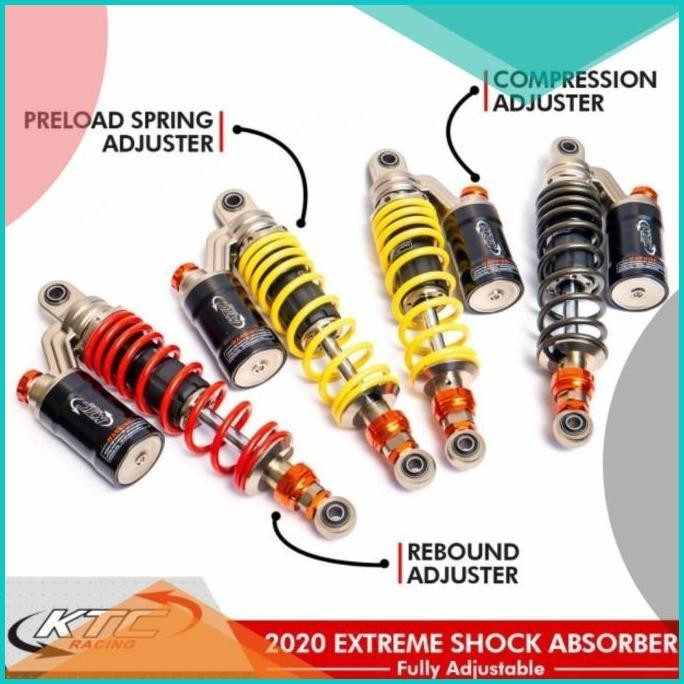 shock ktc extreme double klik 340mm 320mm 280mm Jupiter z Rxking Tiger