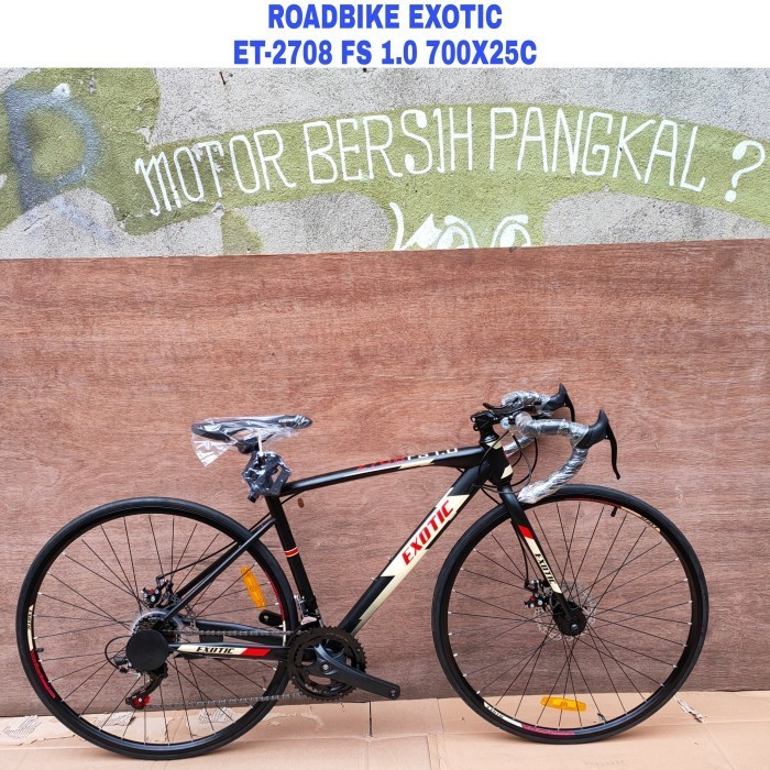 ROADBIKE/SEPEDA BALAP EXOTIC ET-2708 FS 1.0 700X25C HI-TEN STELL