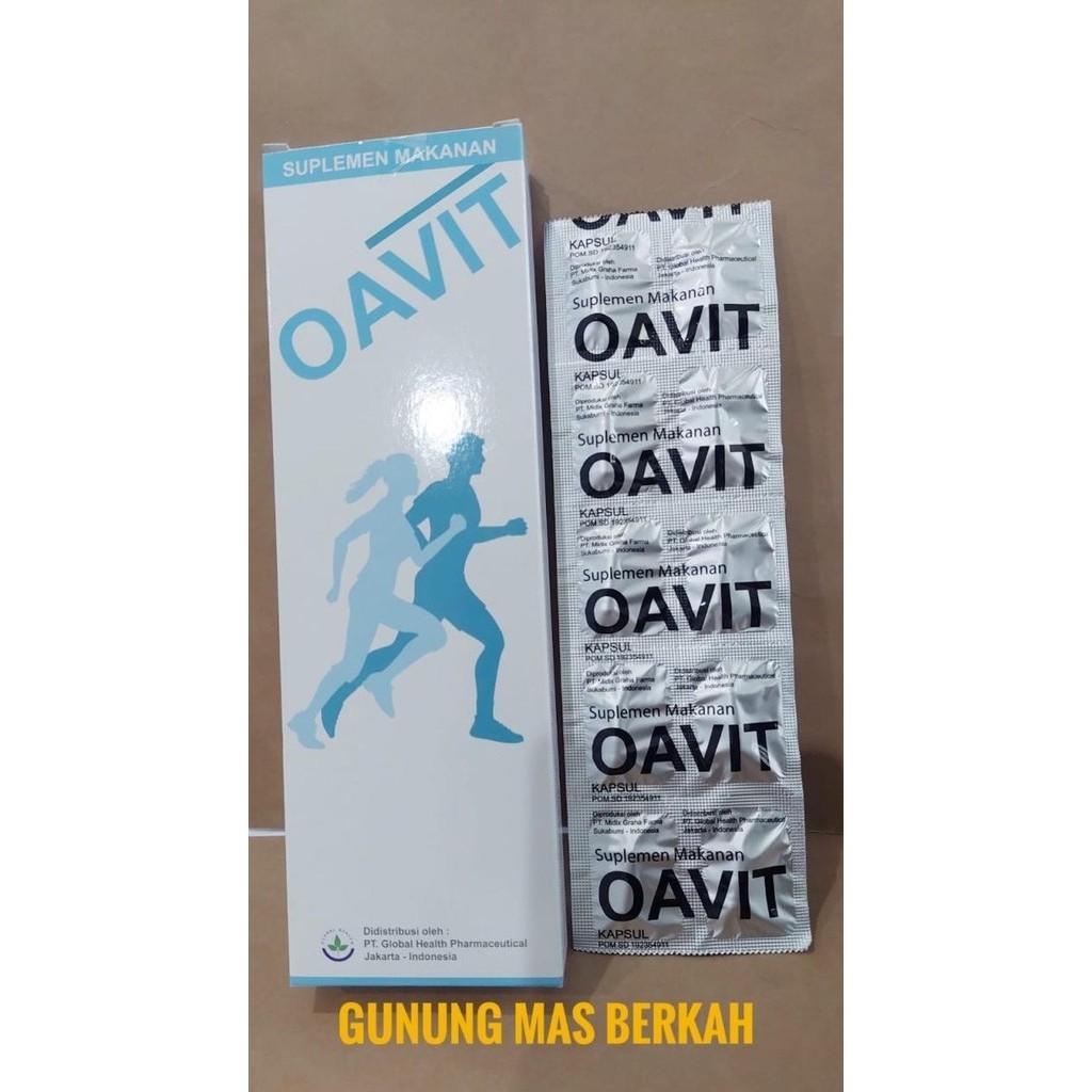 Oavit Oavit Oafit Kapsul - Memelihara Kesehatan Persendian