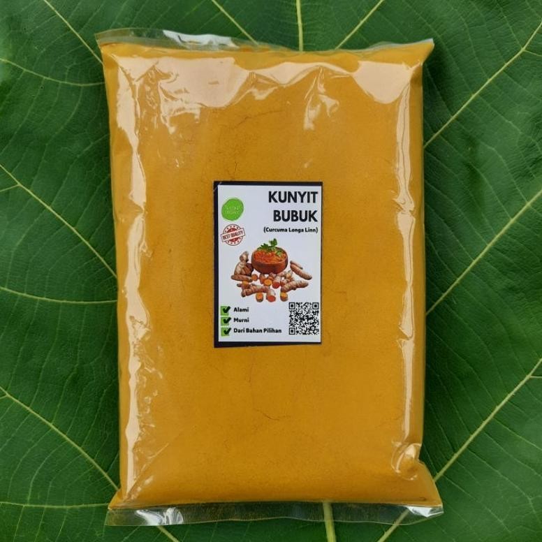 

BUBUK SERBUK KUNYIT KUNIR 1 KG MURNI KUNING RO17