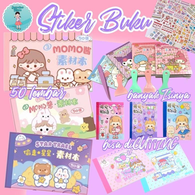 

STIKER BUKU AESTHETIC MOMO/STIKER BUKU 50 LEMBAR/STIKER BUKU MOMO/AESTHETIC MEMO PEEL STICKER/STICKER AESTHETIC DEKORASI/STIKER BUKU SPIRAL DIY CRAFT/IMUT FANCY ELEGAN ATK STIKER IMUT/BUKU STIKER ESTETIK RO34