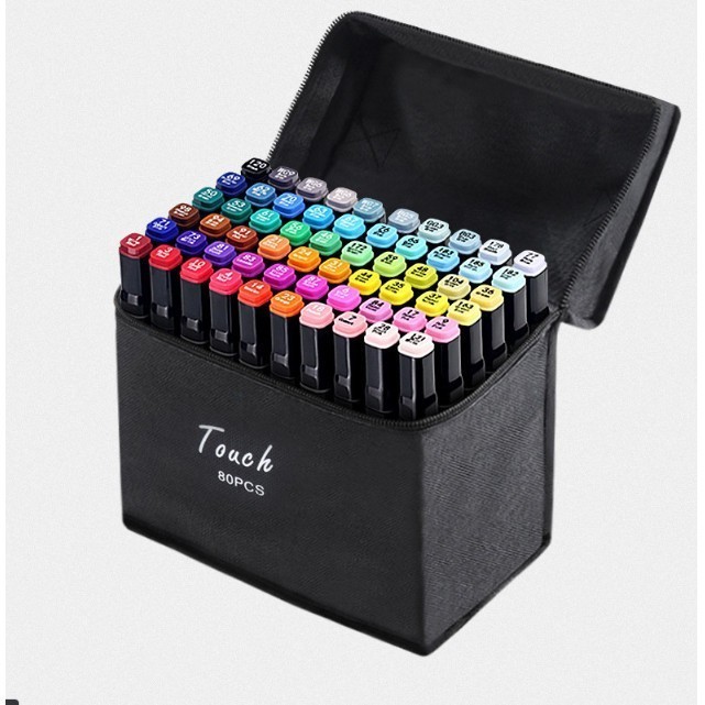 Touchfive Twin Marker Spidol Gambar Sketsa 24 30 36 40 48 60 80 Warna