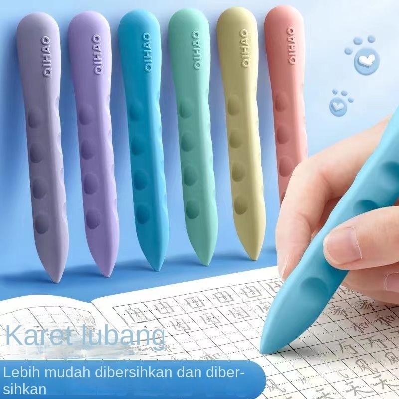 

Penghapus Lubang untuk Siswa, Tidak Ada Terak, Tidak Beracun, Postur Positif